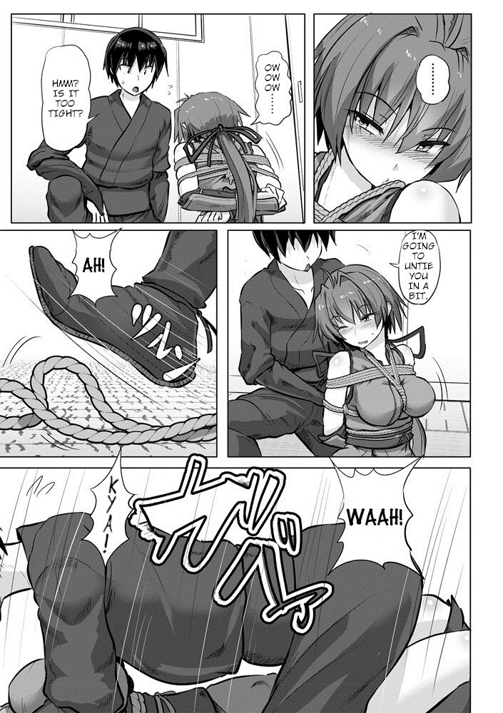 Kinbaku Kunoichi Inpon-chou | Bondage Ninja Lewd Book page 5 full