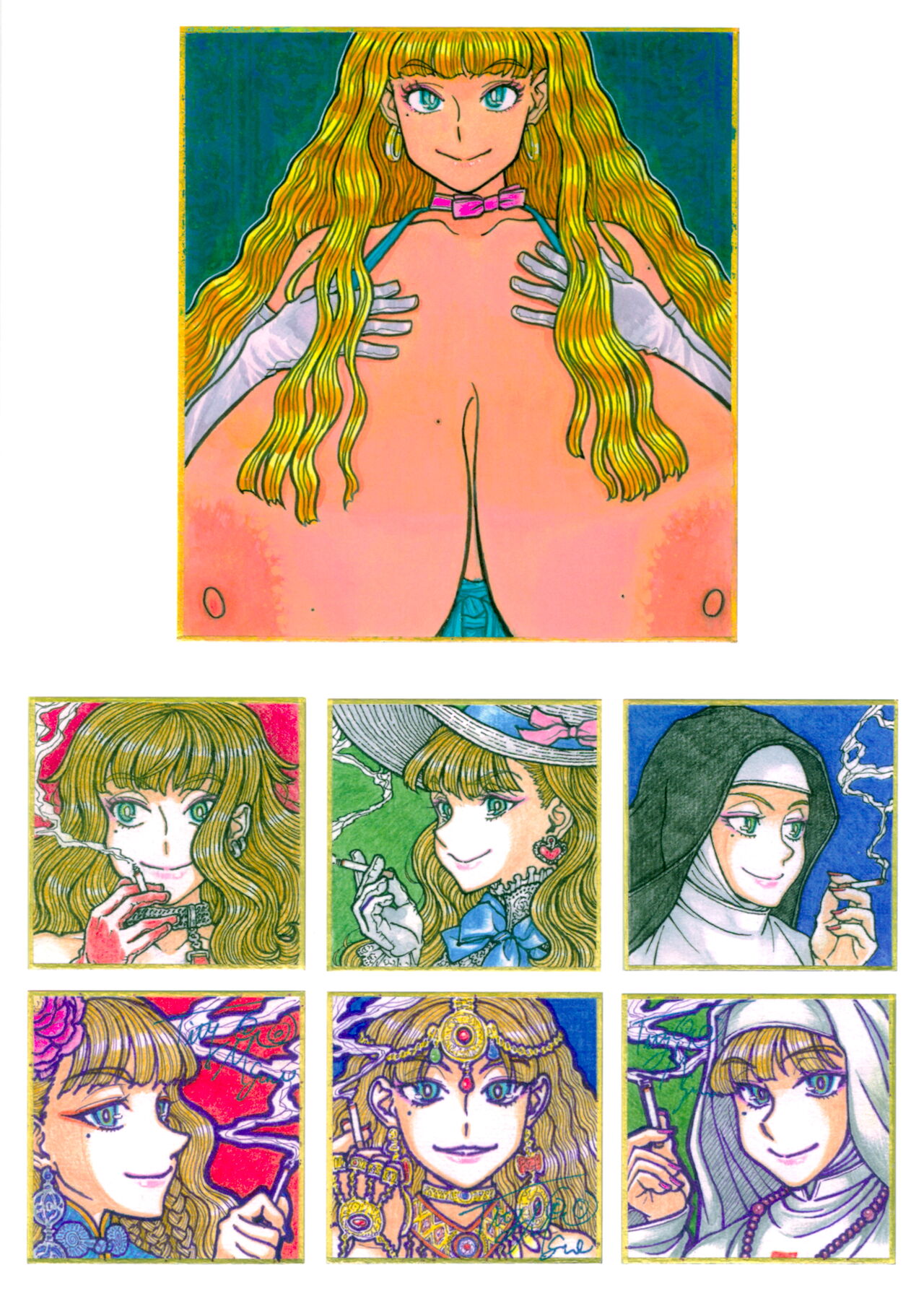 PORTRAIT OF TITTY MORGANE Megamilk Edition page 10 full