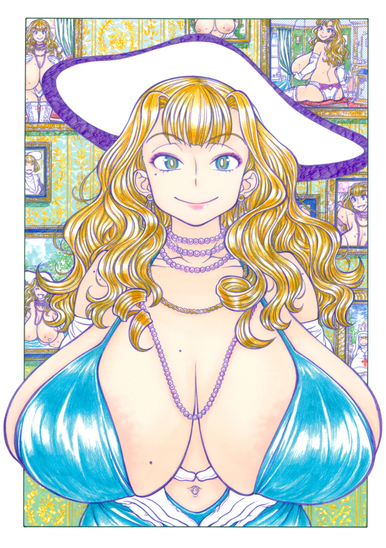 PORTRAIT OF TITTY MORGANE Megamilk Edition page 4 full
