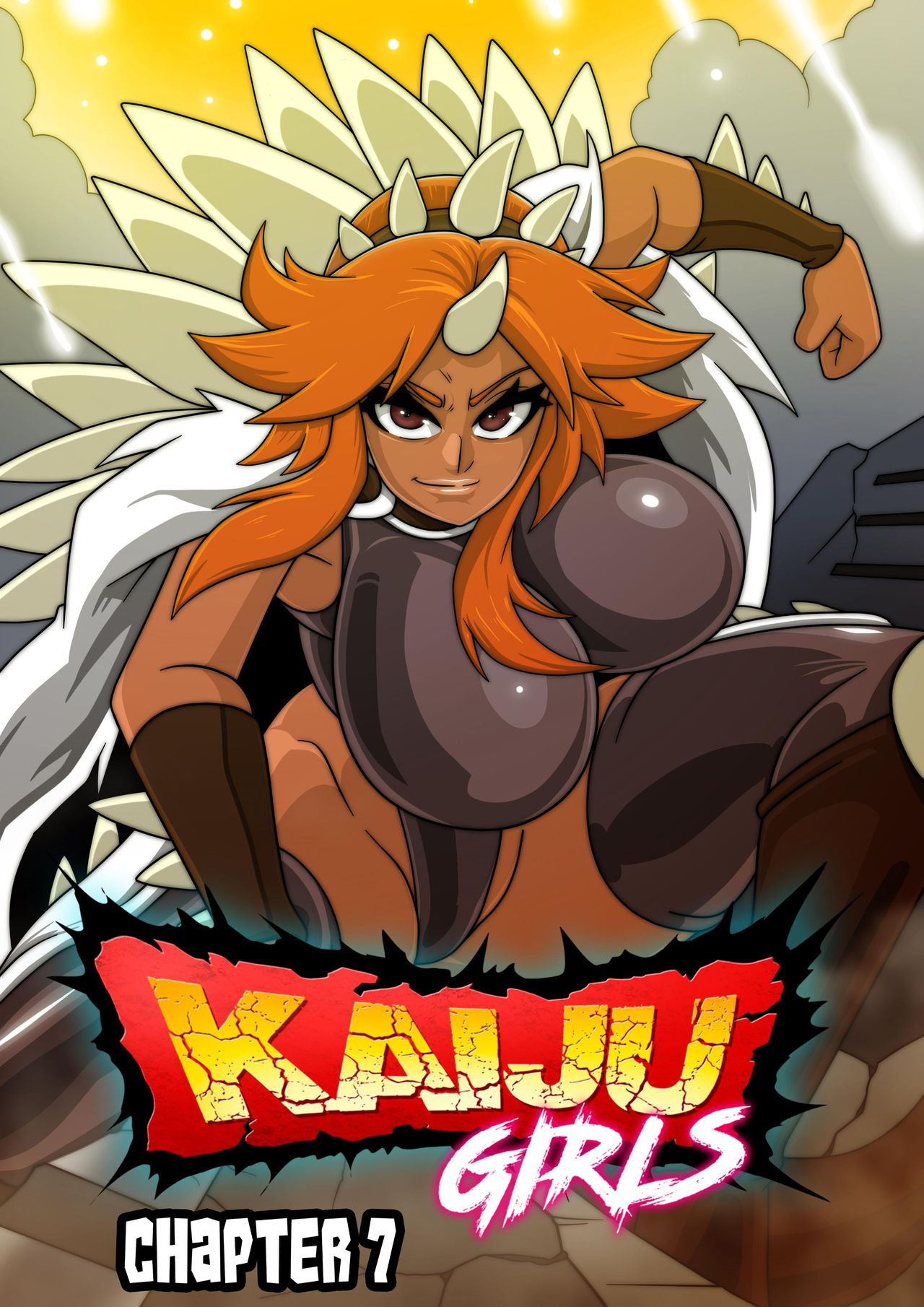 Kaiju Girls Chapter 7 page 1 full