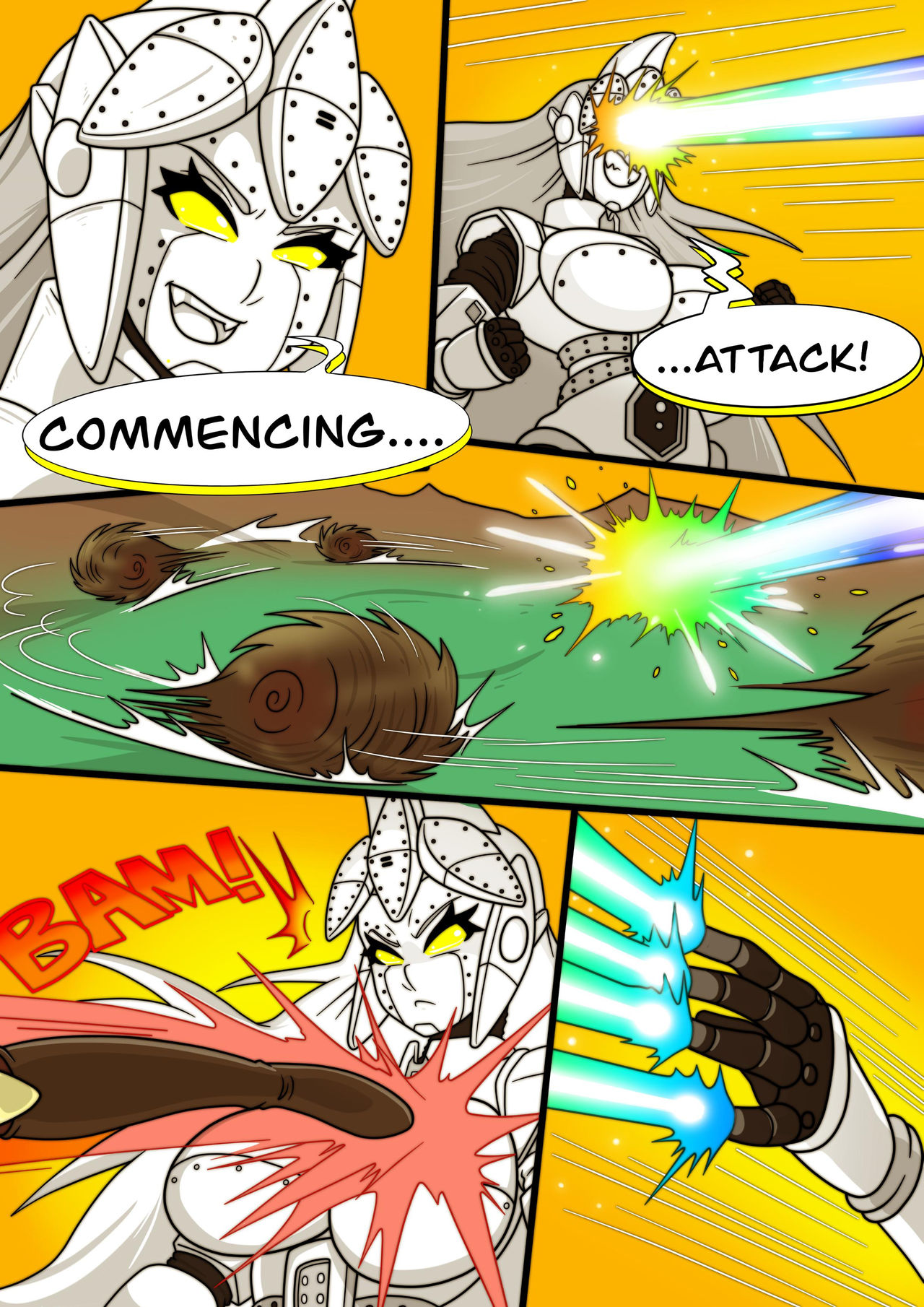 Kaiju Girls Chapter 7 page 6 full