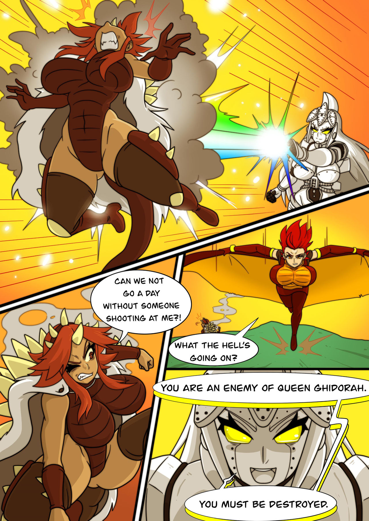 Kaiju Girls Chapter 7 page 7 full