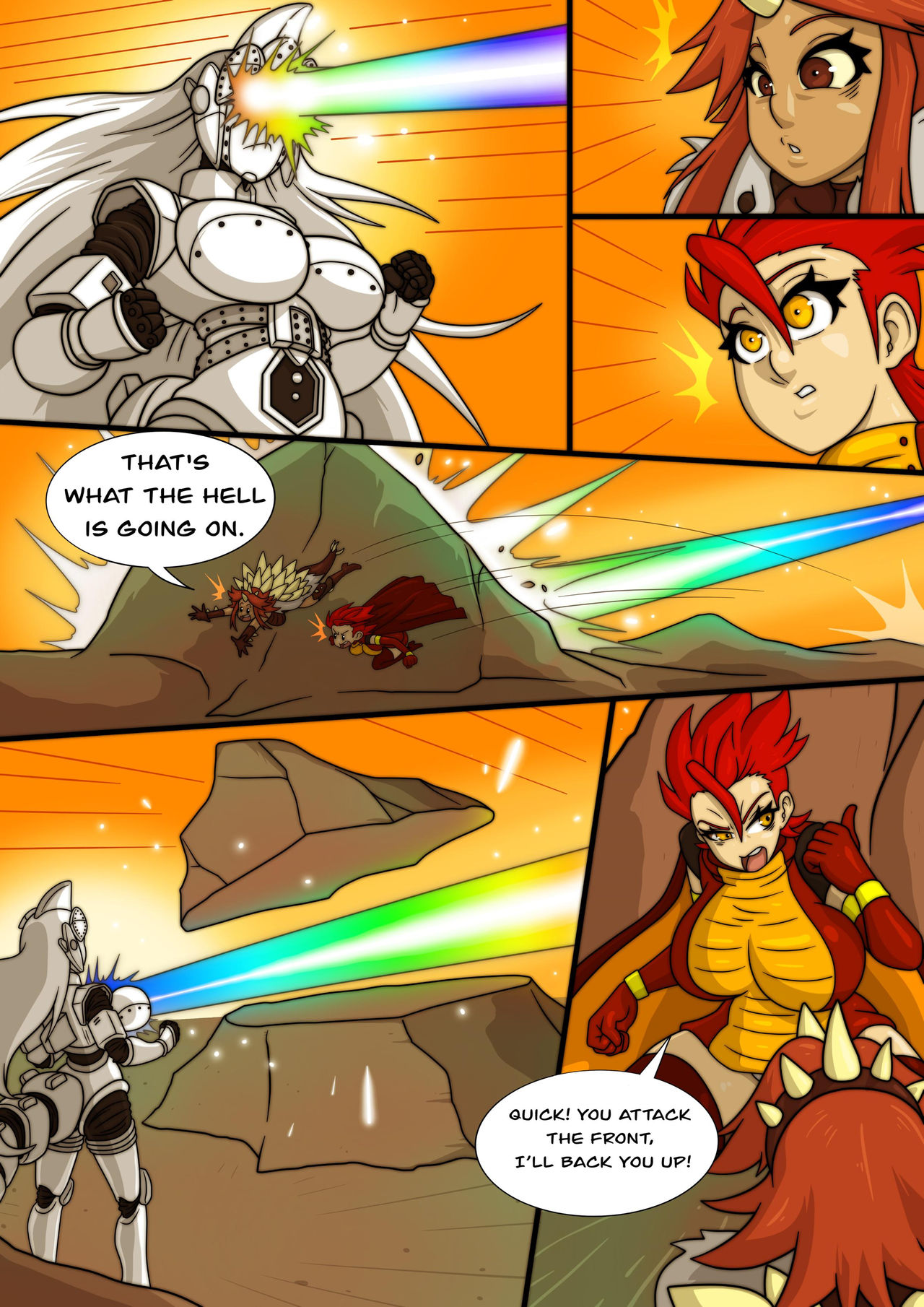 Kaiju Girls Chapter 7 page 8 full