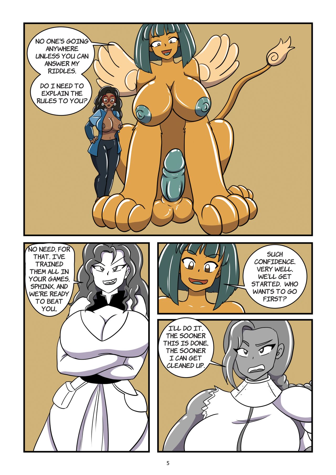 Breeding with the Sphinx page 5 full