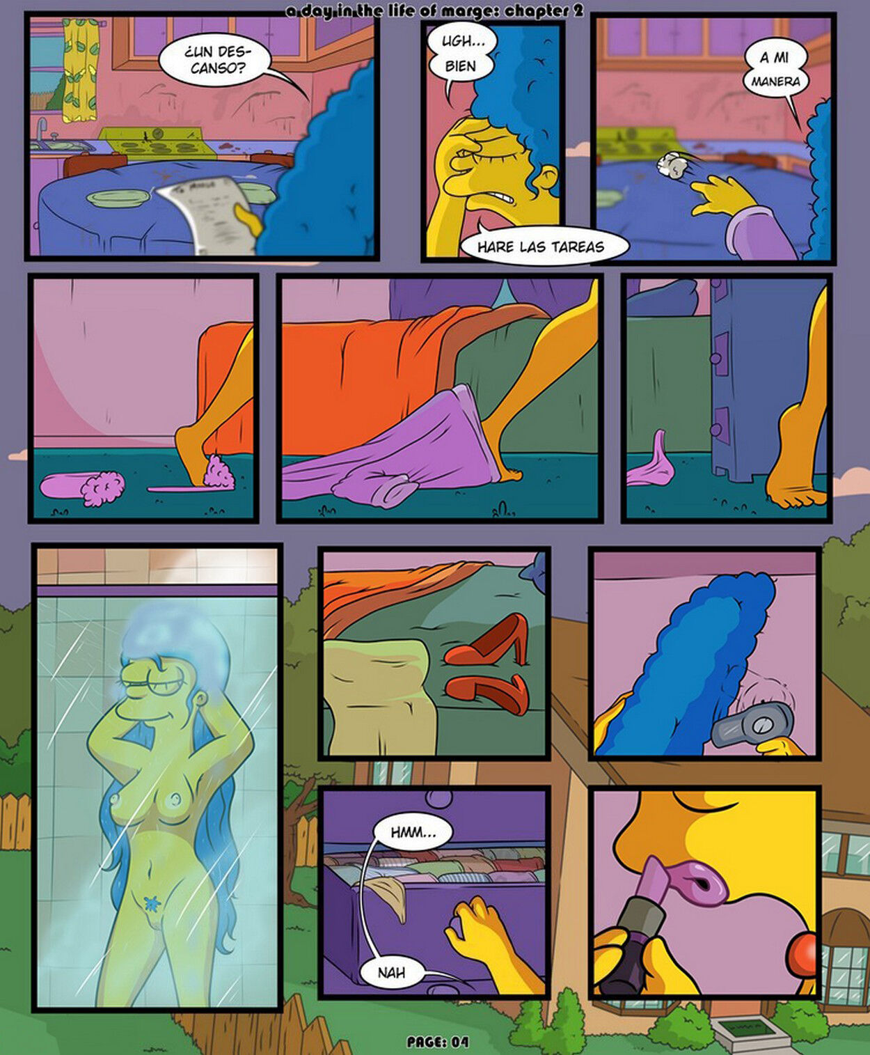 Un Dia en la Vida de MARGE  2 page 4 full