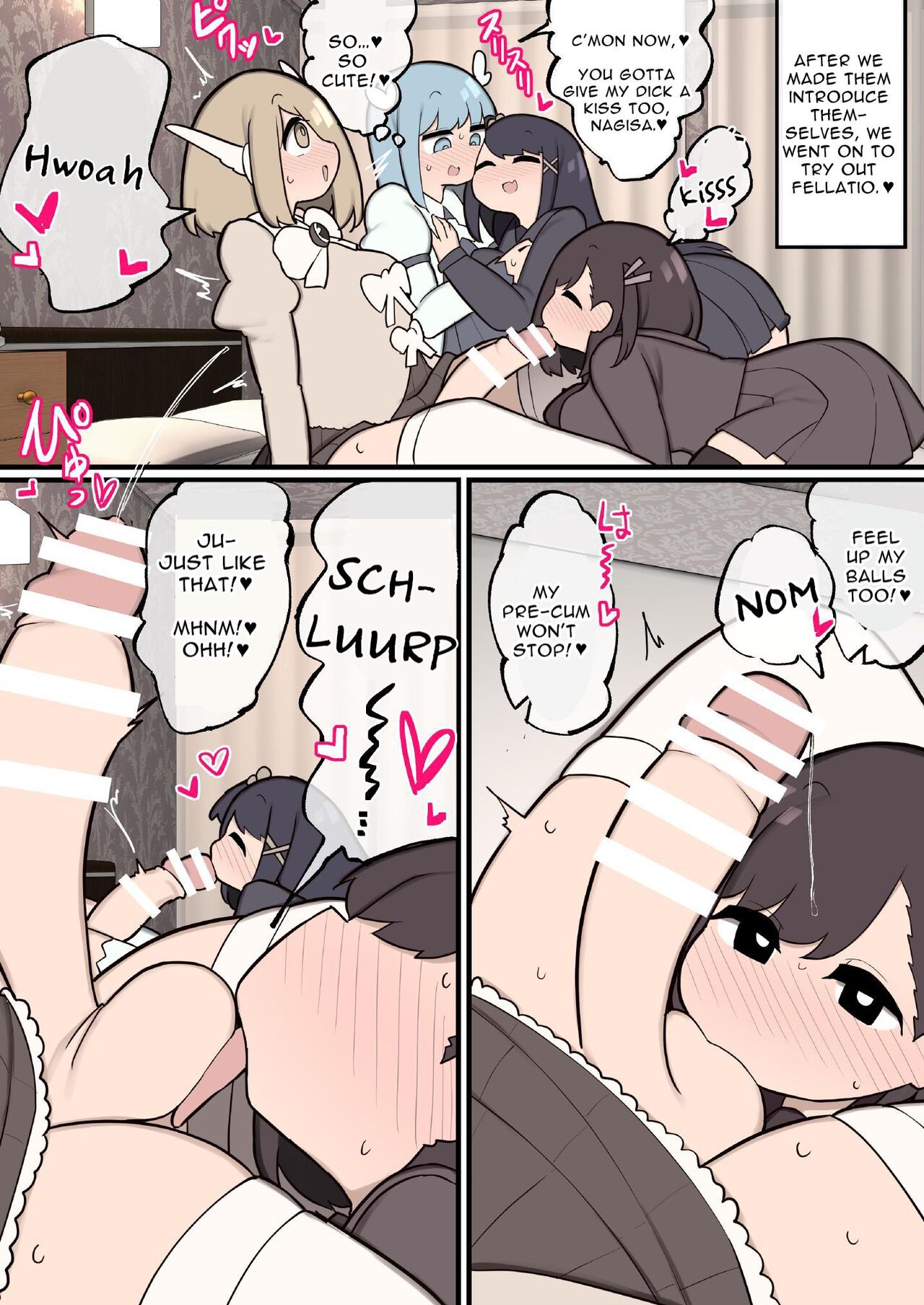 Futanari Magical Girls ~Grow Dicks and Have Their Way With Their Fans~ page 8 full