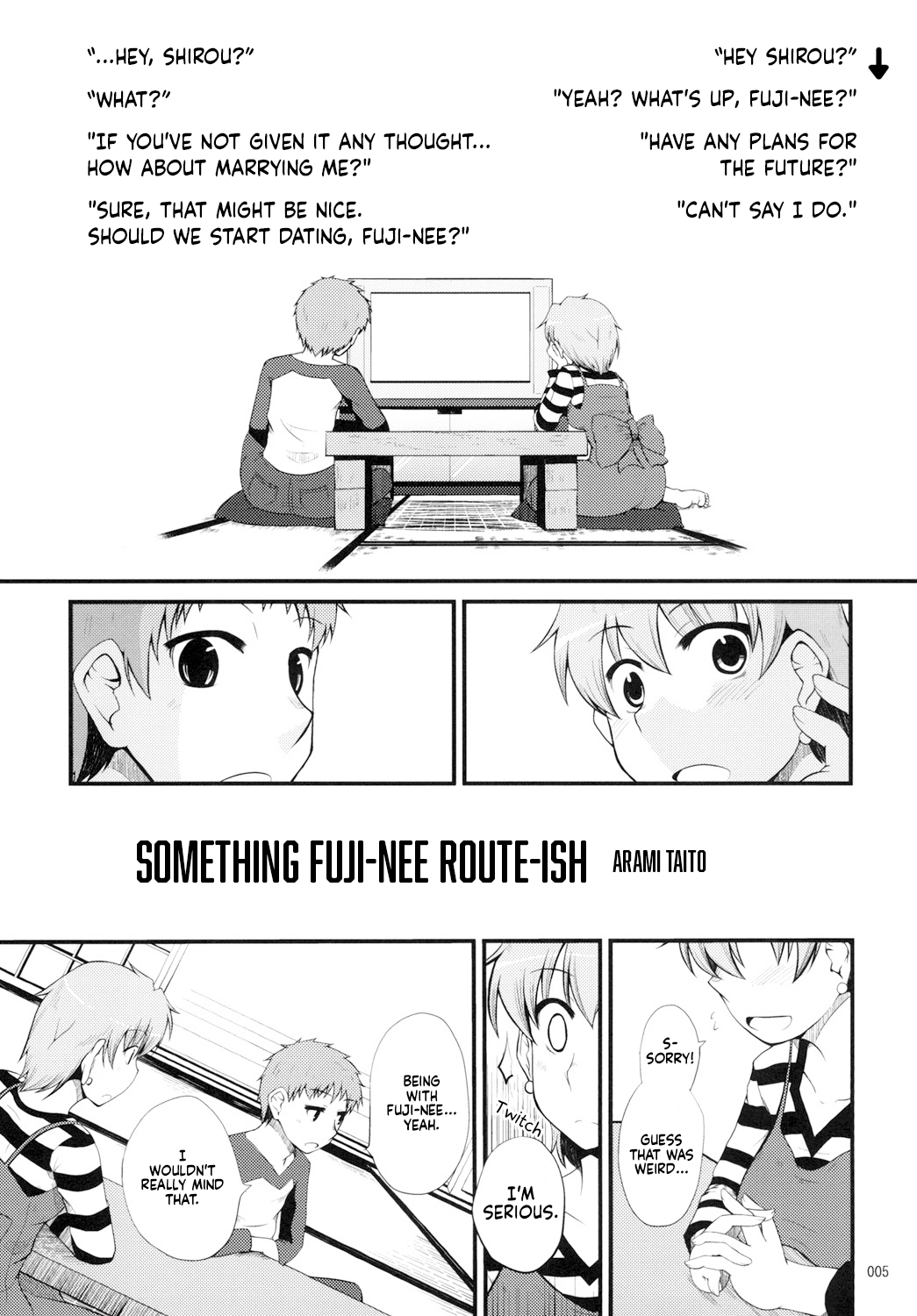 Fuji-nee Route-teki na Are | Something Fuji-nee Route-ish page 6 full