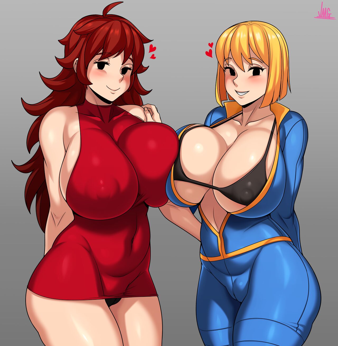 Red &amp; Blue page 1 full