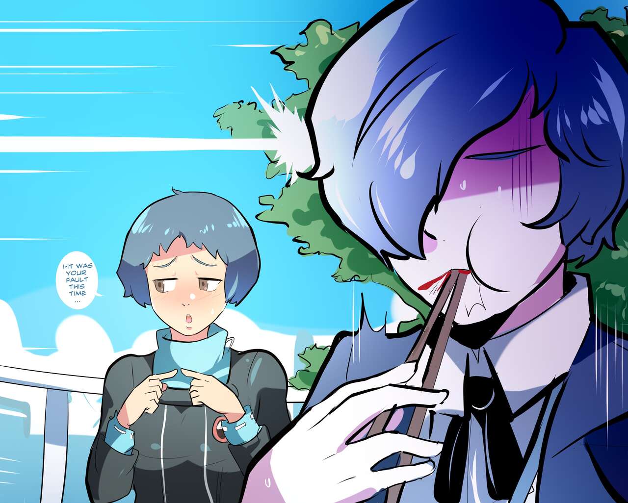 Cooking with Fuuka page 4 full