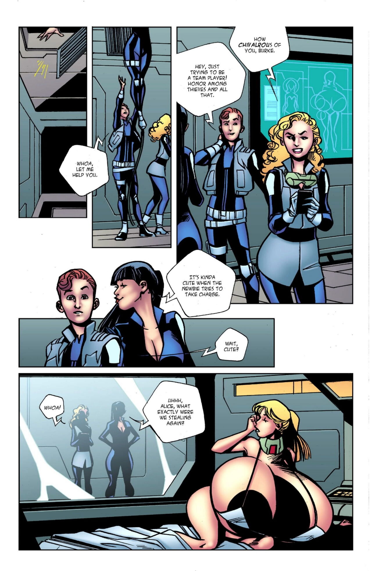 BotComics - Collider - Heist page 3 full
