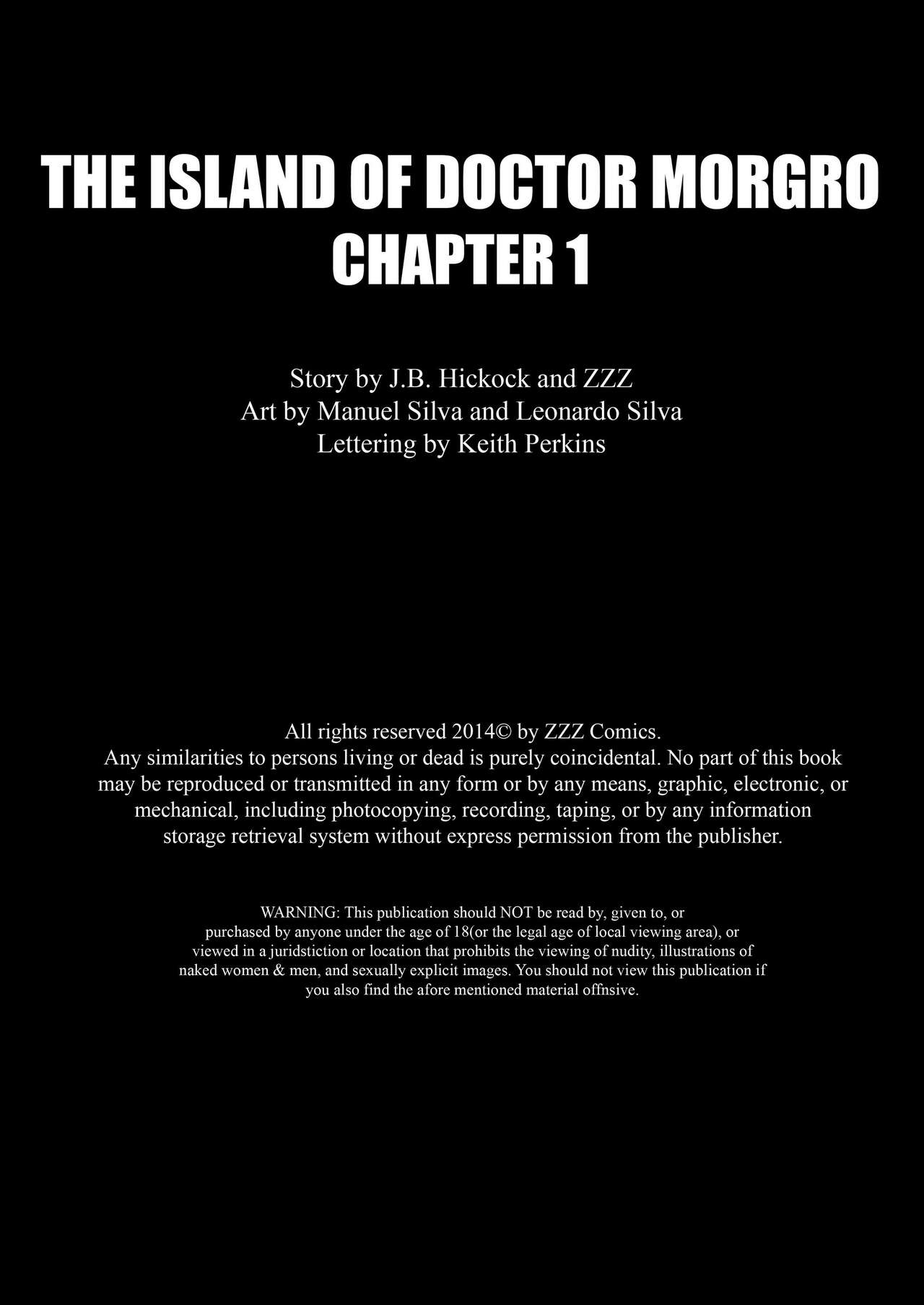 ZZZ Comics - The island of doctor Morgro page 2 full