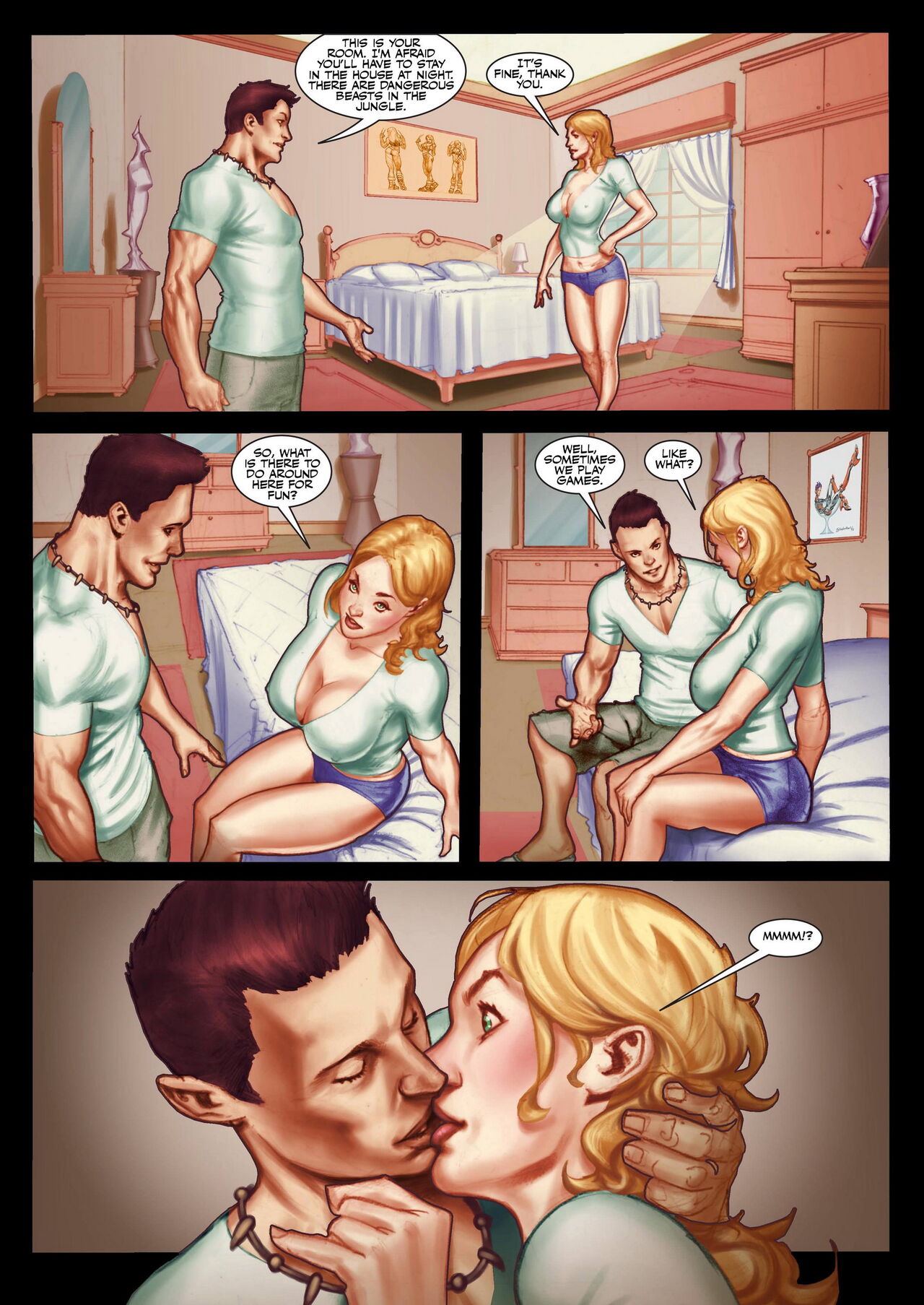 ZZZ Comics - The island of doctor Morgro page 7 full