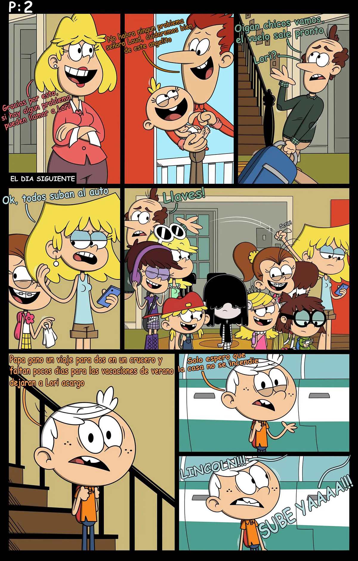 The LOUD Timeline page 3 full