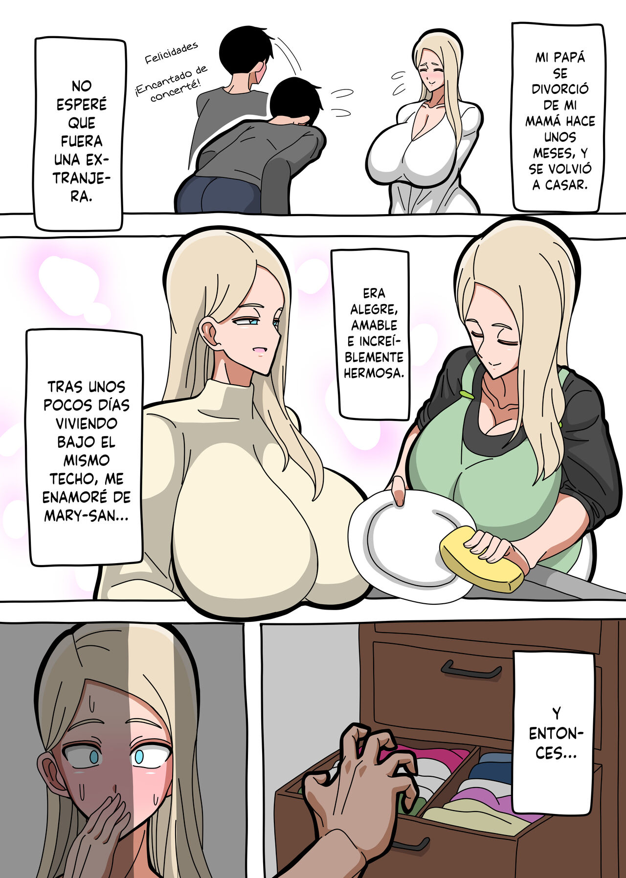Oyaji no Saikon Aite deari Boku no Haha deari Boku no Kanojo page 3 full