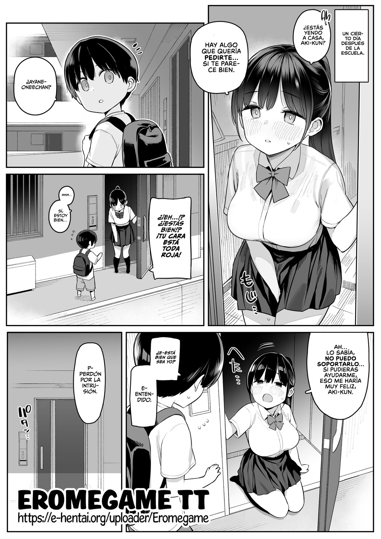 Mijika na Onee-san ga Succubus datta node Sakusei sareru Ohanashi | La Historia de Cómo la Vecina Exprimió mi Semen Porque ella era una Súcubo page 2 full