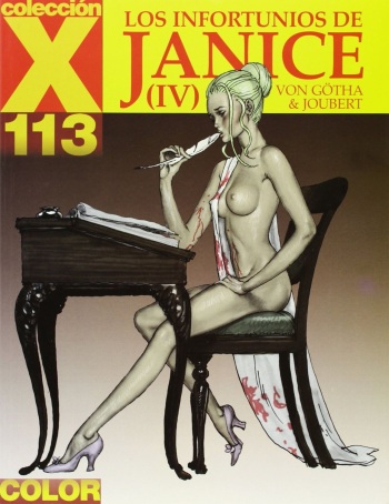 Los infortunios de Janice #4 cover