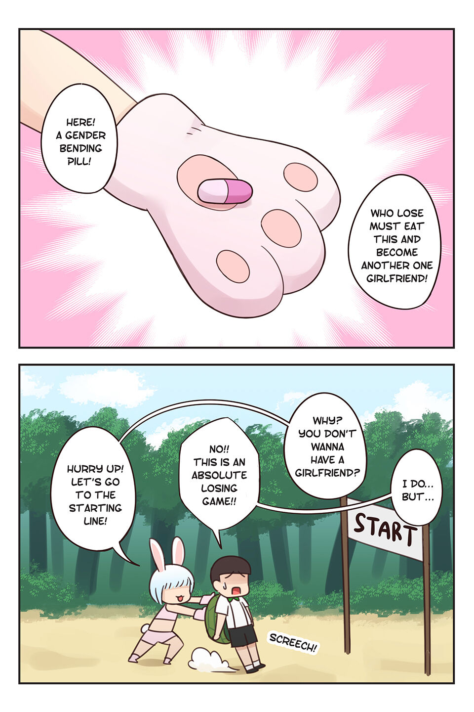 The Rabbit and The Turtle page 2 full