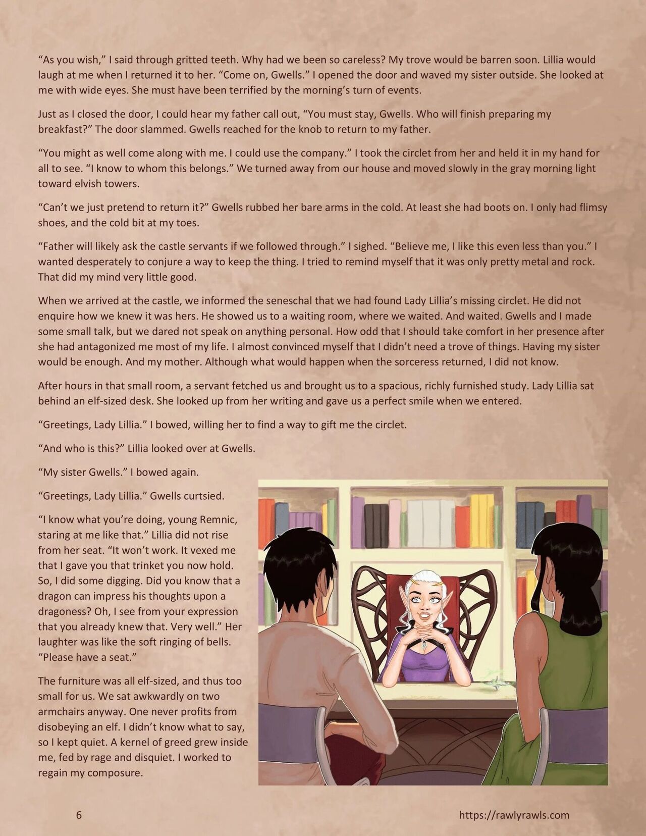 Dragon's Blood  - 5 - english page 6 full