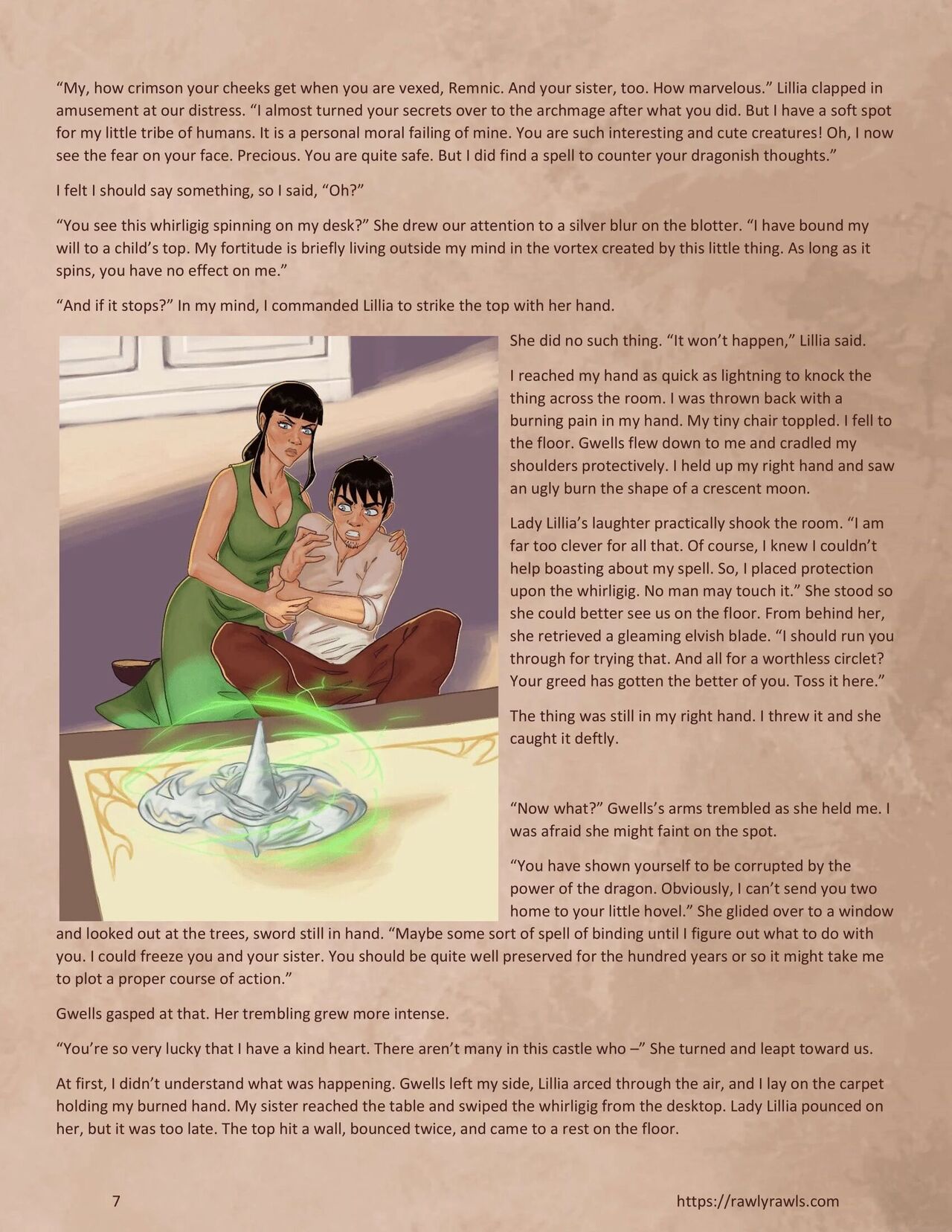 Dragon's Blood  - 5 - english page 7 full