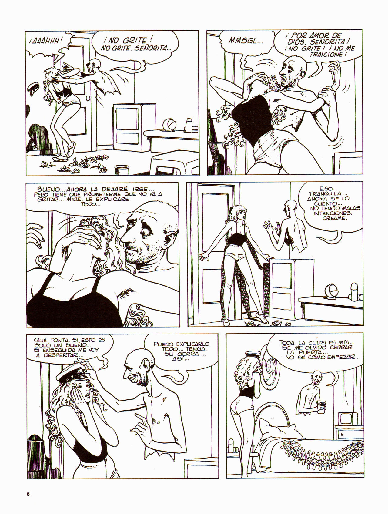 El perfume del invisible y Desnuda por la ciudad #1 page 5 full
