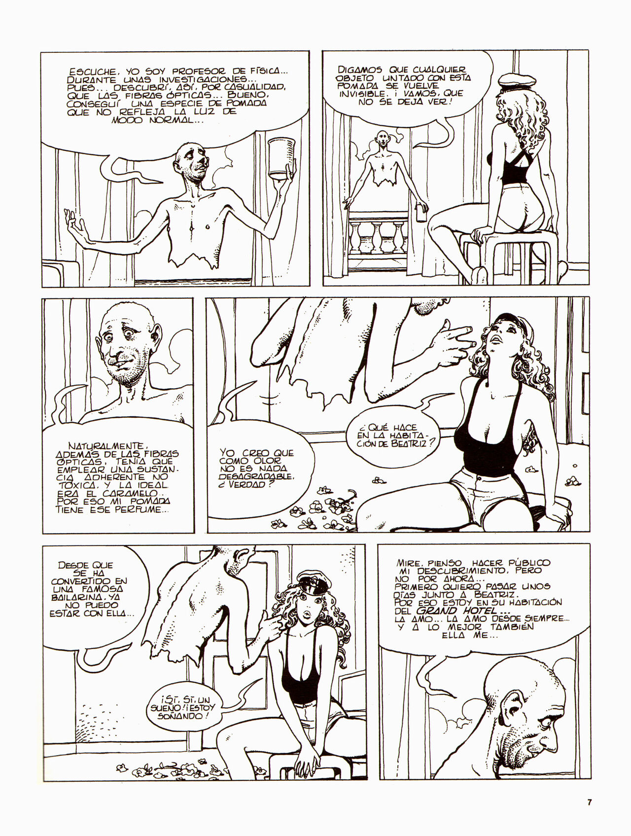 El perfume del invisible y Desnuda por la ciudad #1 page 6 full