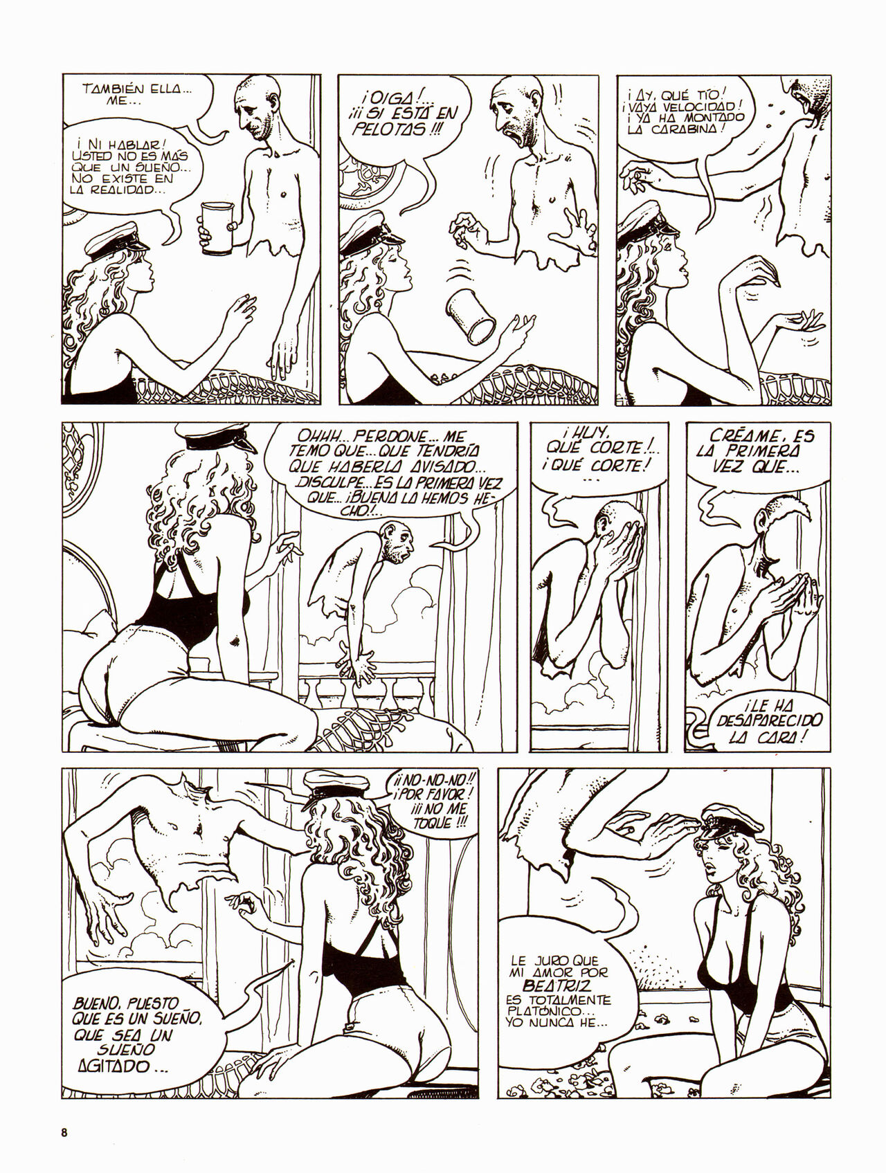 El perfume del invisible y Desnuda por la ciudad #1 page 7 full