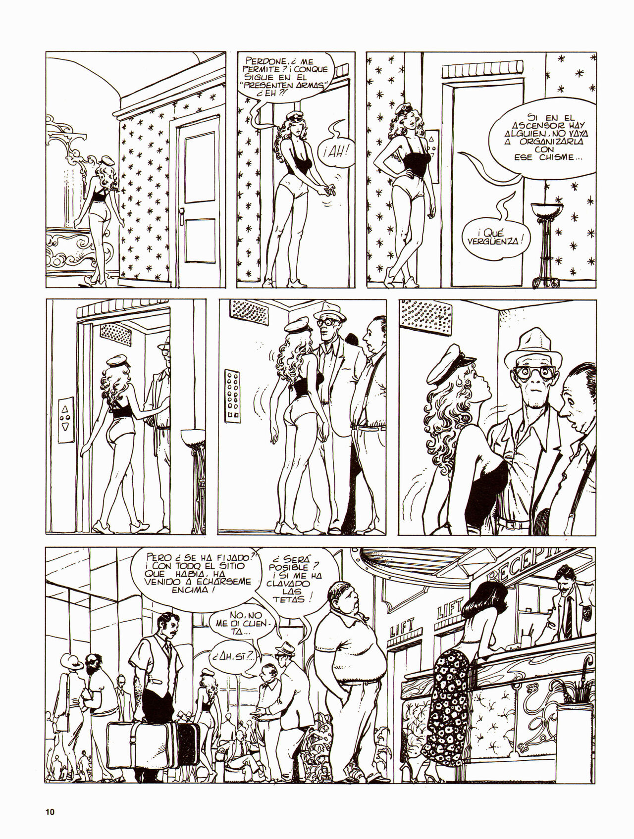 El perfume del invisible y Desnuda por la ciudad #1 page 9 full