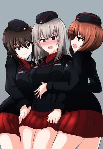 Girls und Panzer by Aikir cover