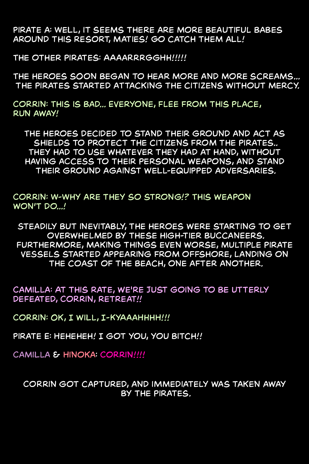 Kaizoku ni Torawarete Shimatta Eiyuu-tachi!  | The heroes have been captured by Pirates! page 8 full