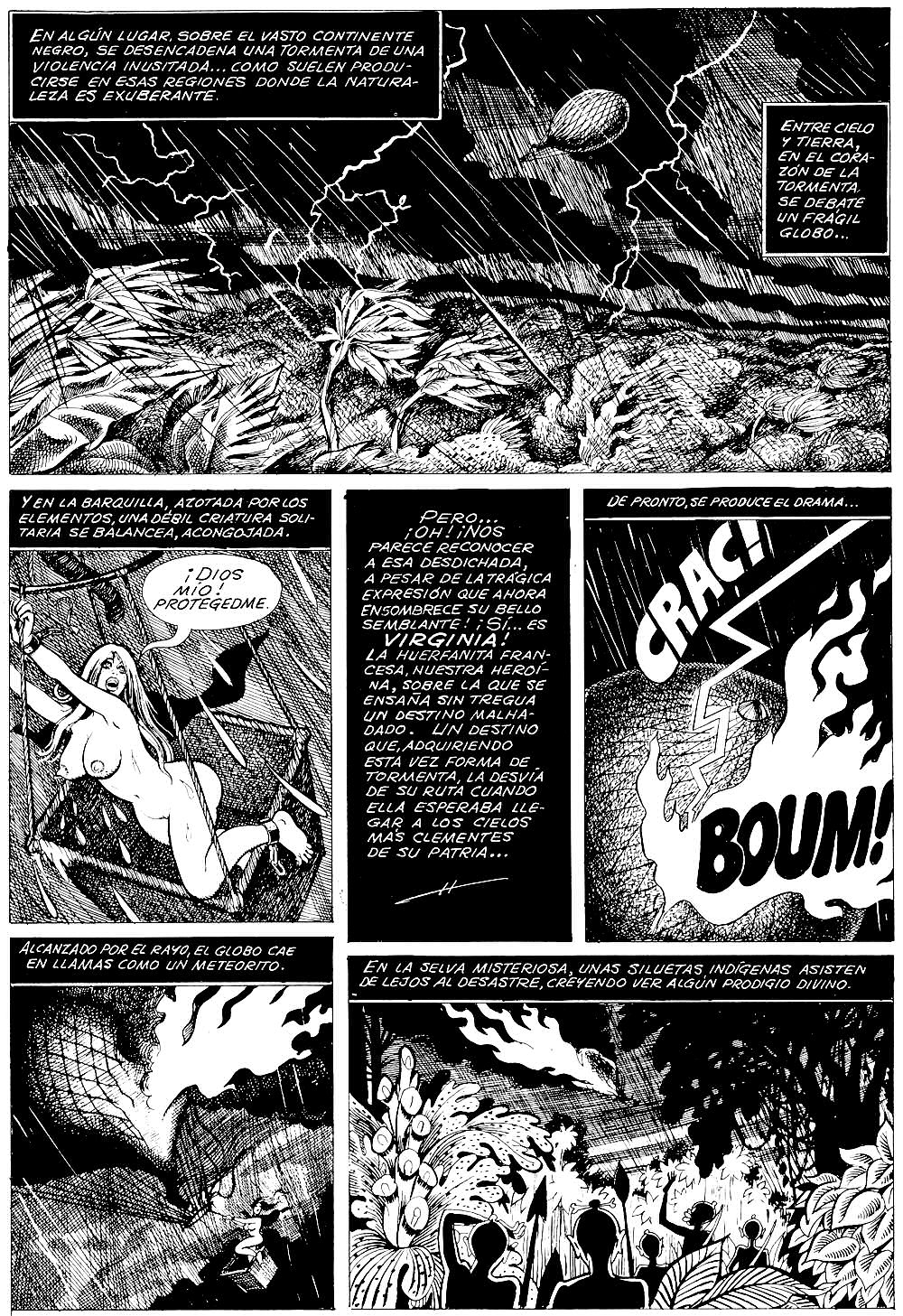 Las tribulaciones de Virginia 2 - Virginia en Africa page 5 full