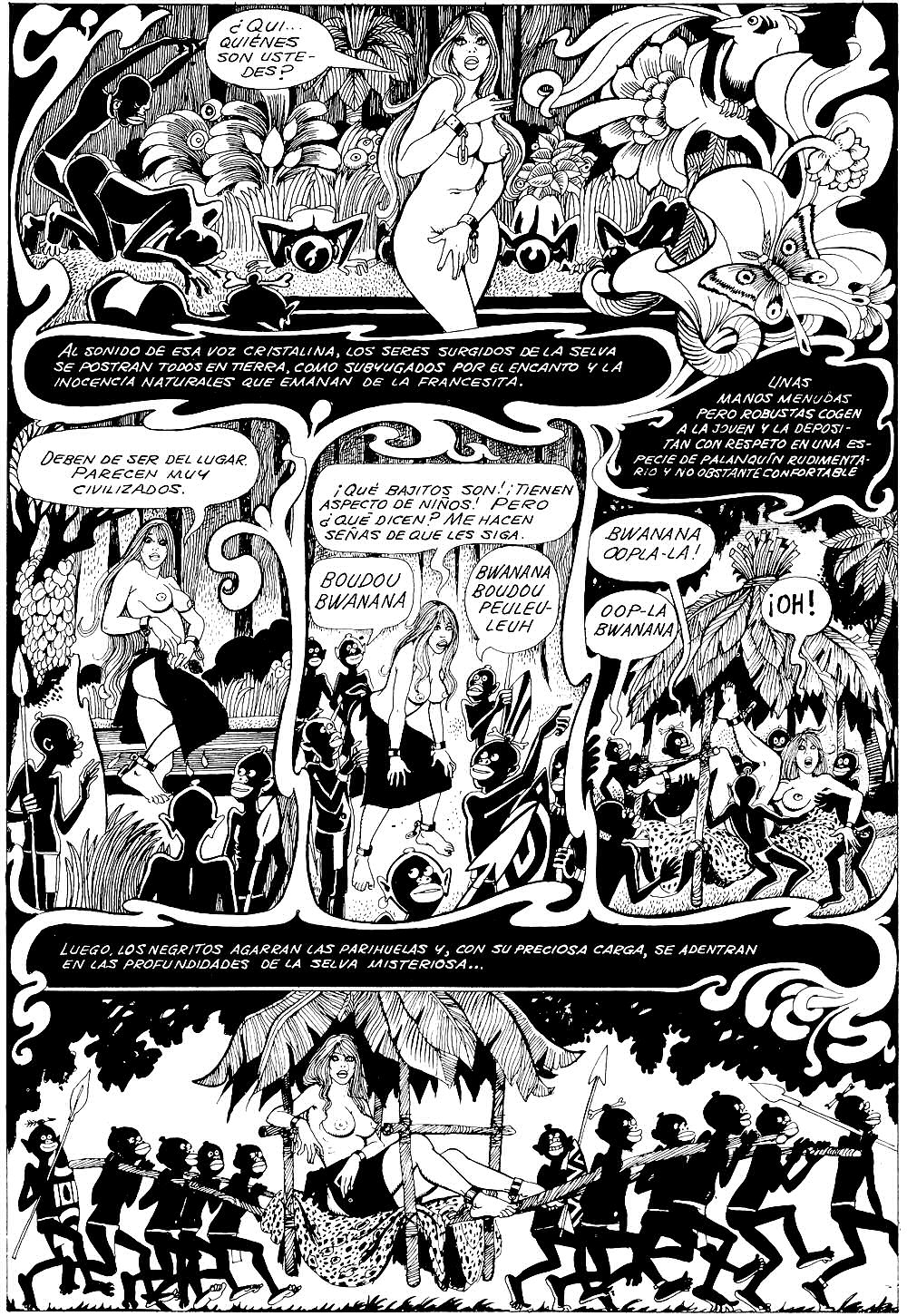 Las tribulaciones de Virginia 2 - Virginia en Africa page 7 full