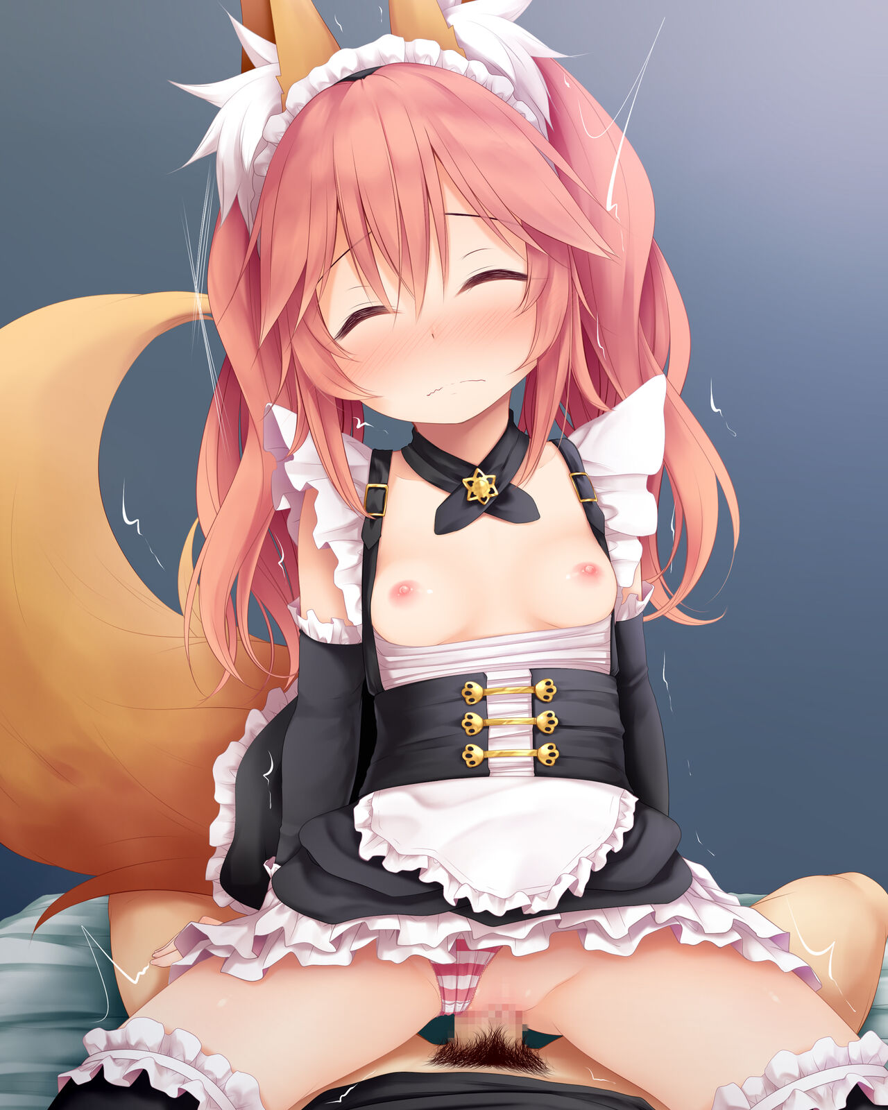 メイド服のロリ玉藻ちゃんに攻められました page 2 full