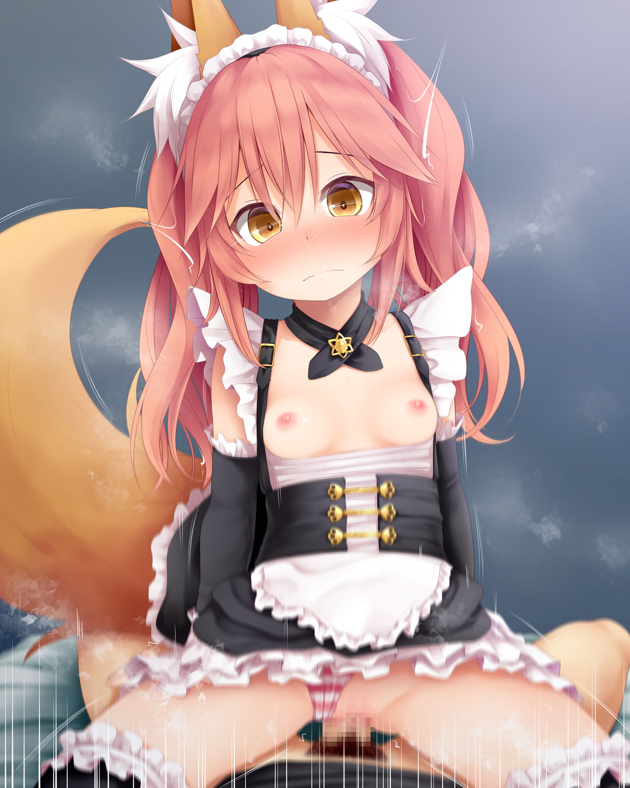 メイド服のロリ玉藻ちゃんに攻められました page 4 full