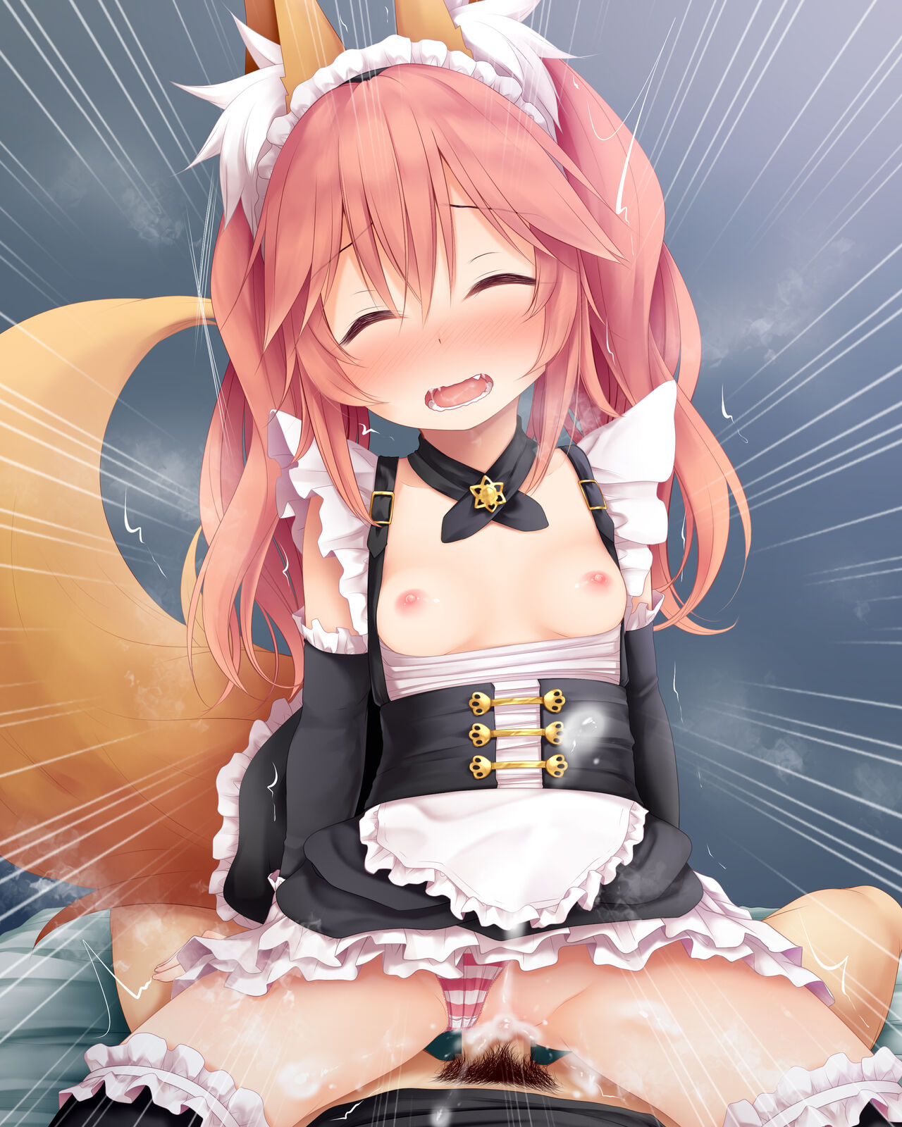 メイド服のロリ玉藻ちゃんに攻められました page 6 full
