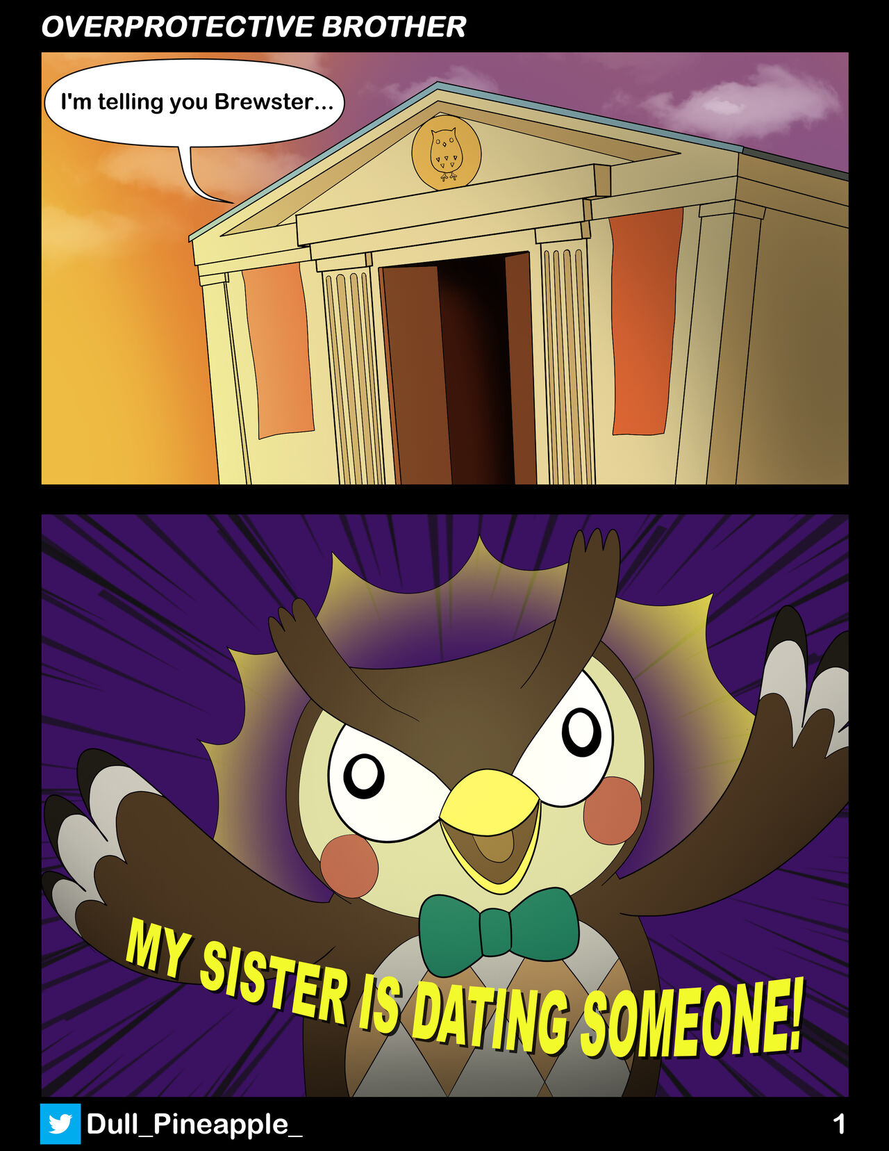 Overprotective Brother page 1 full