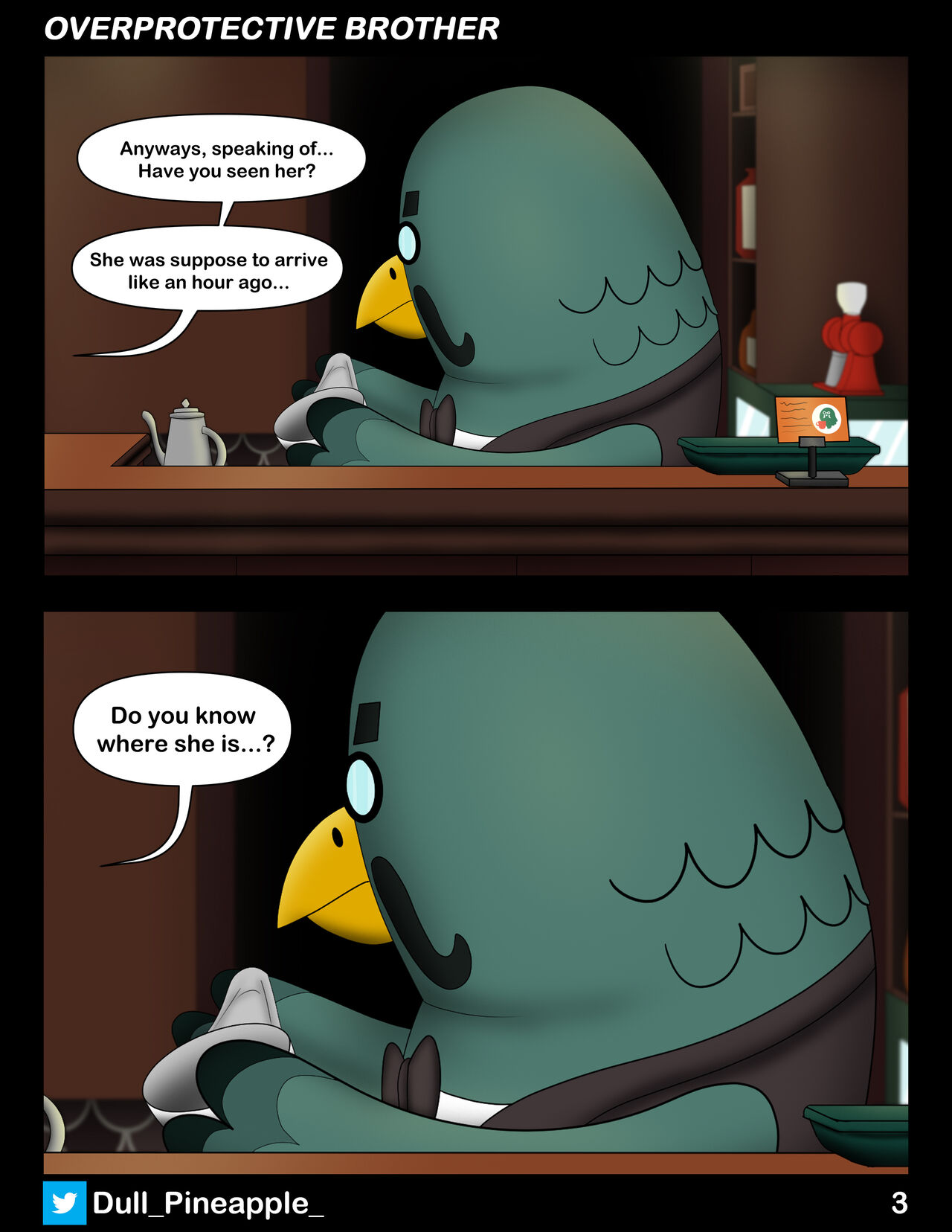 Overprotective Brother page 3 full