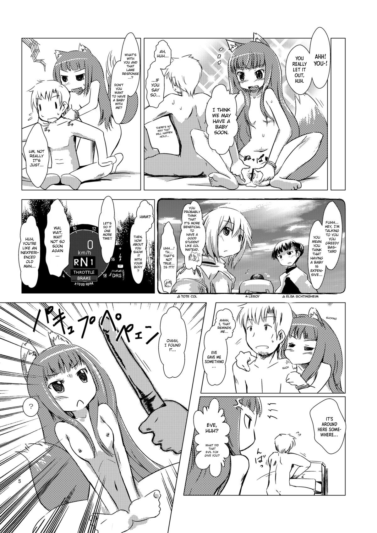 Ookami to Koushindou page 4 full