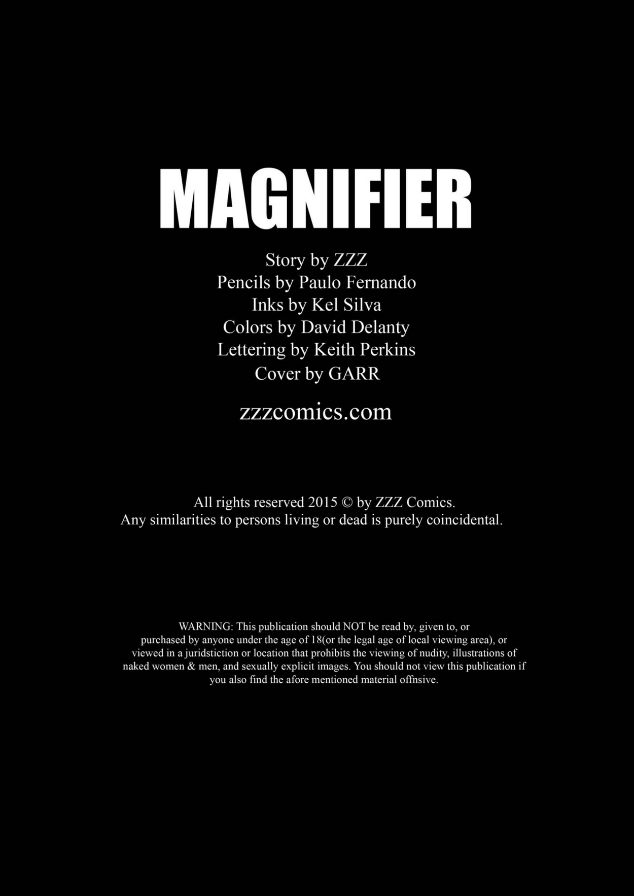 ZZZ Comics - Magnifier page 2 full