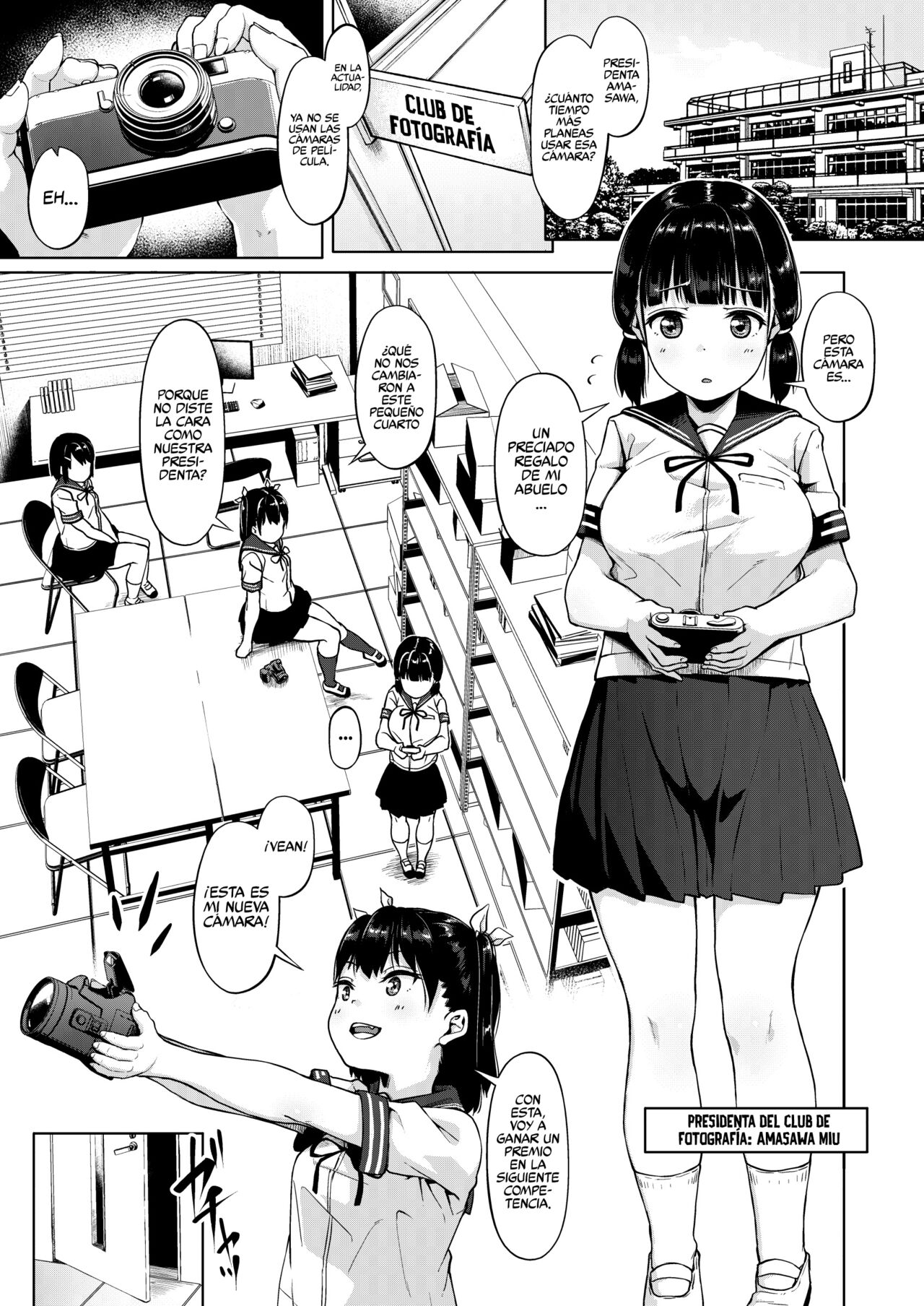 Joshi Shashin-bu to Oji-san Shidouin ~Kuimono ni Sareta Akogare~ page 3 full