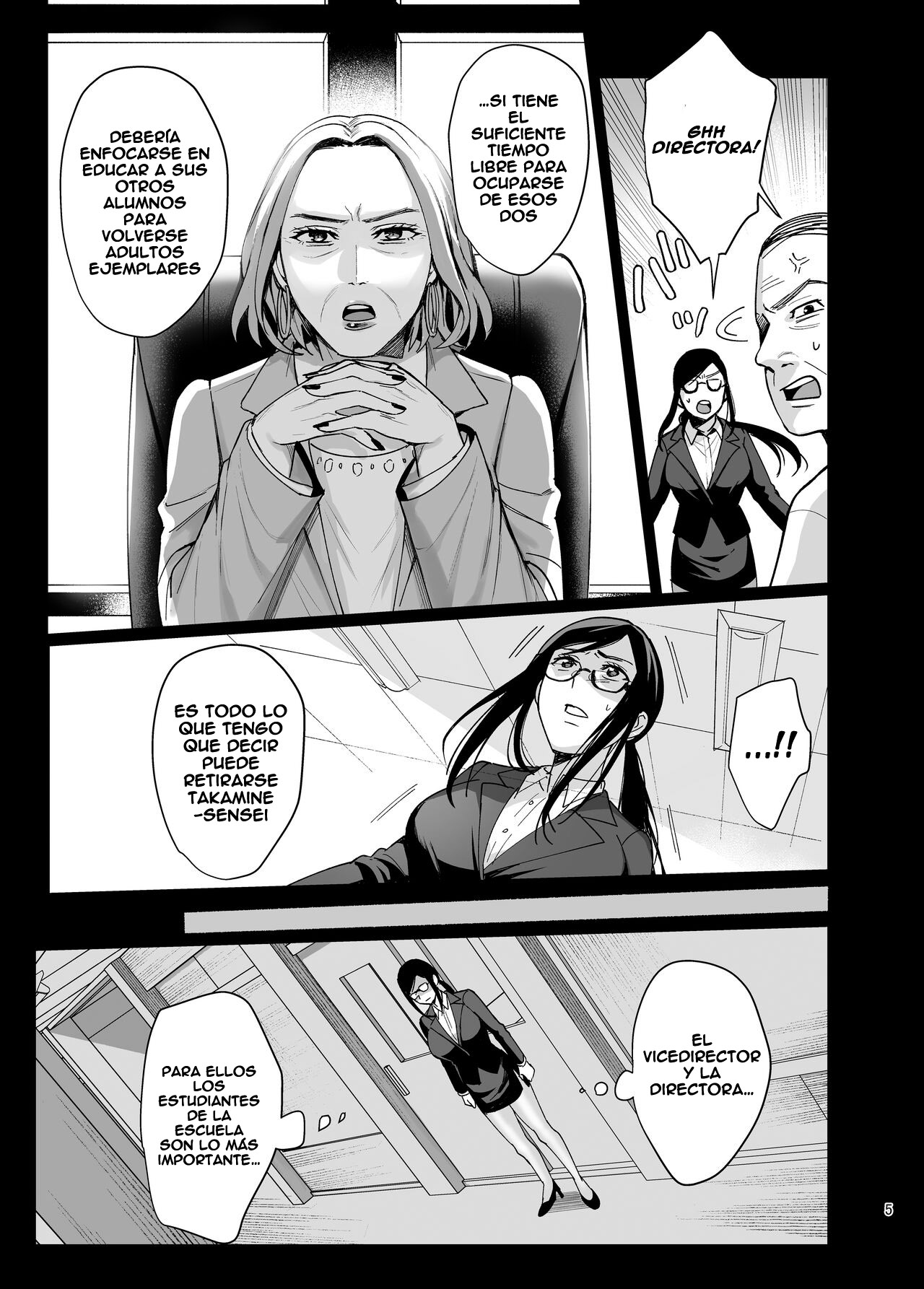 Toshoshitsu no Kanojo 5 ~Onna Kyoushi ga Ochiru made ~ page 6 full