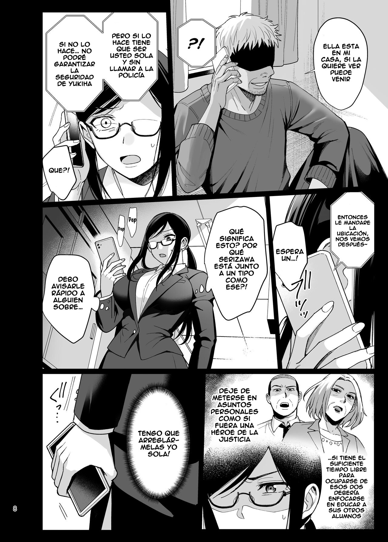 Toshoshitsu no Kanojo 5 ~Onna Kyoushi ga Ochiru made ~ page 9 full
