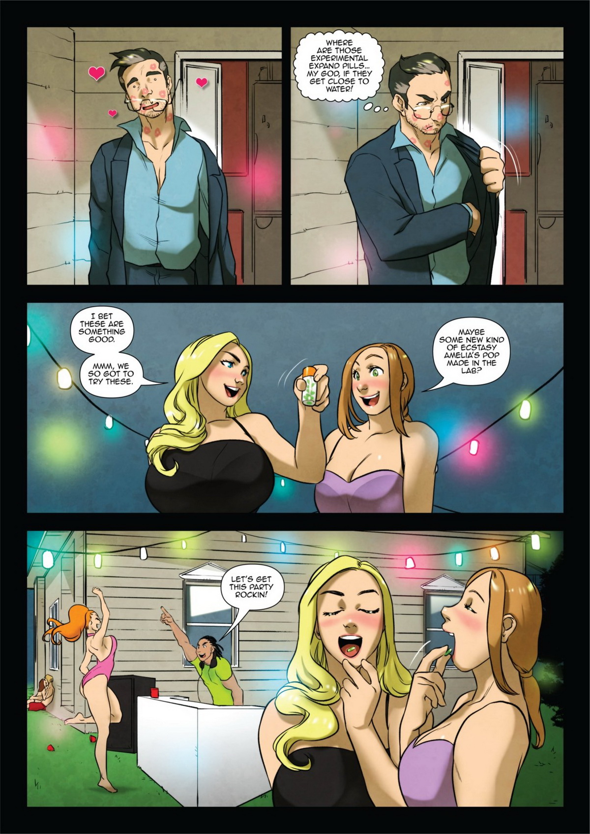 ZZZ Comics - Claire and Diana Take The Big Apple page 4 full