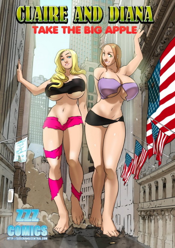 ZZZ Comics - Claire and Diana Take The Big Apple cover