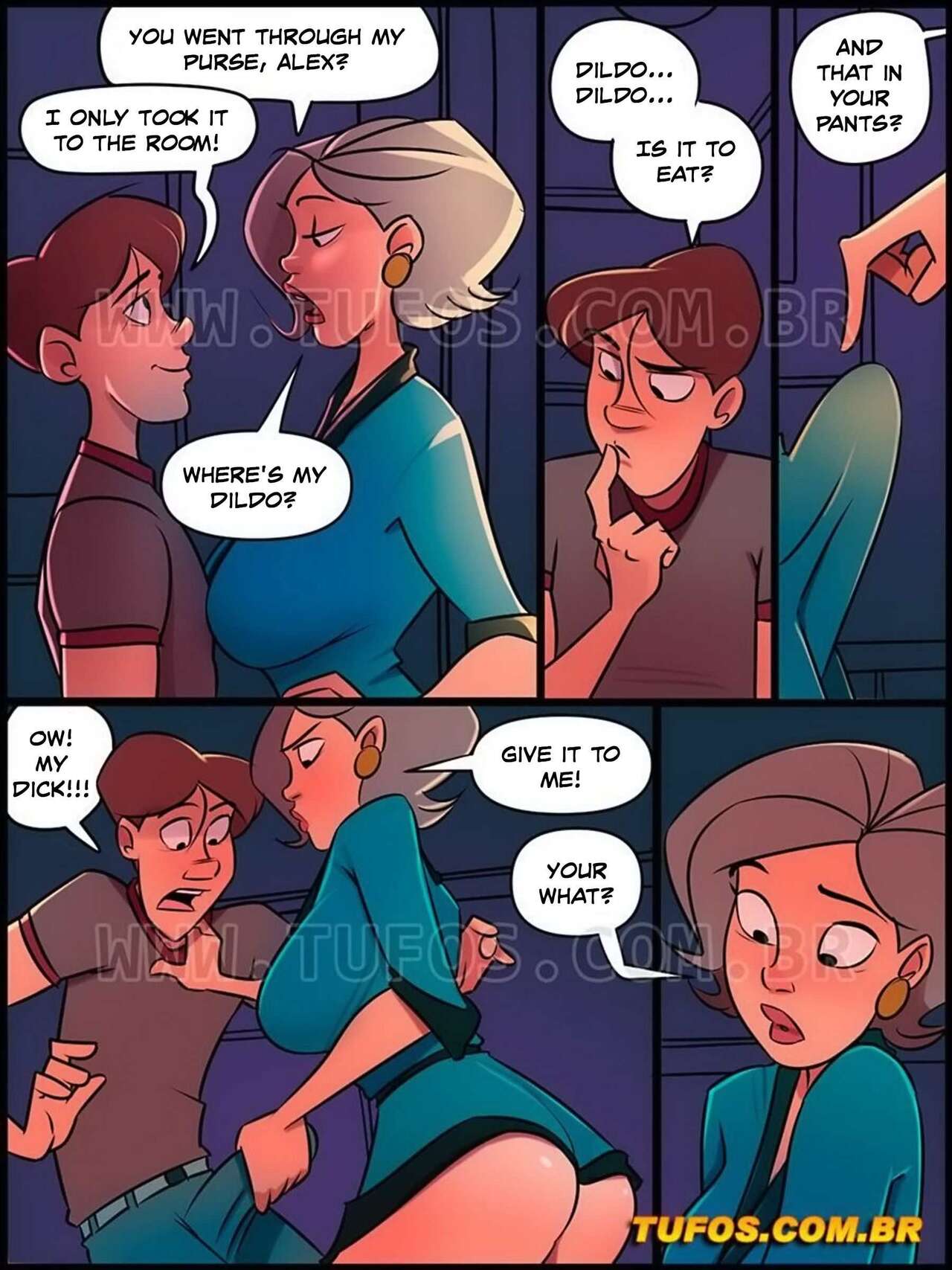 Casa Da Mãe Joana 16 – Godmother’s Dildo – Tufos - english page 9 full