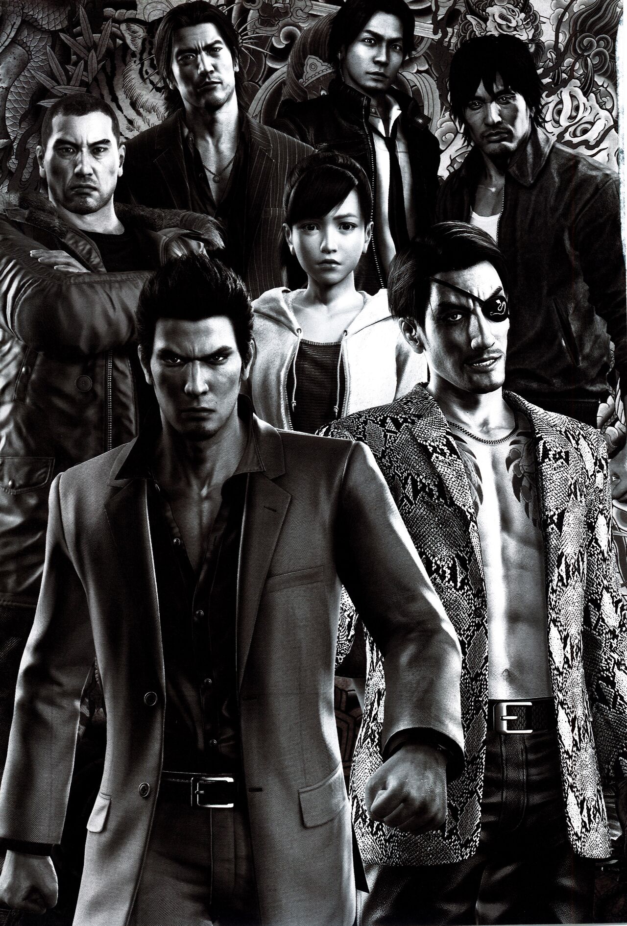 Yakuza 15th Anniversary Book - Dragon Encyclopedia 2 page 6 full