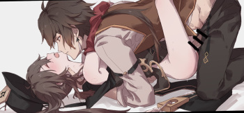 Zhongli x Hu Tao love story hentai doujinshi Ch. 7-8 cover