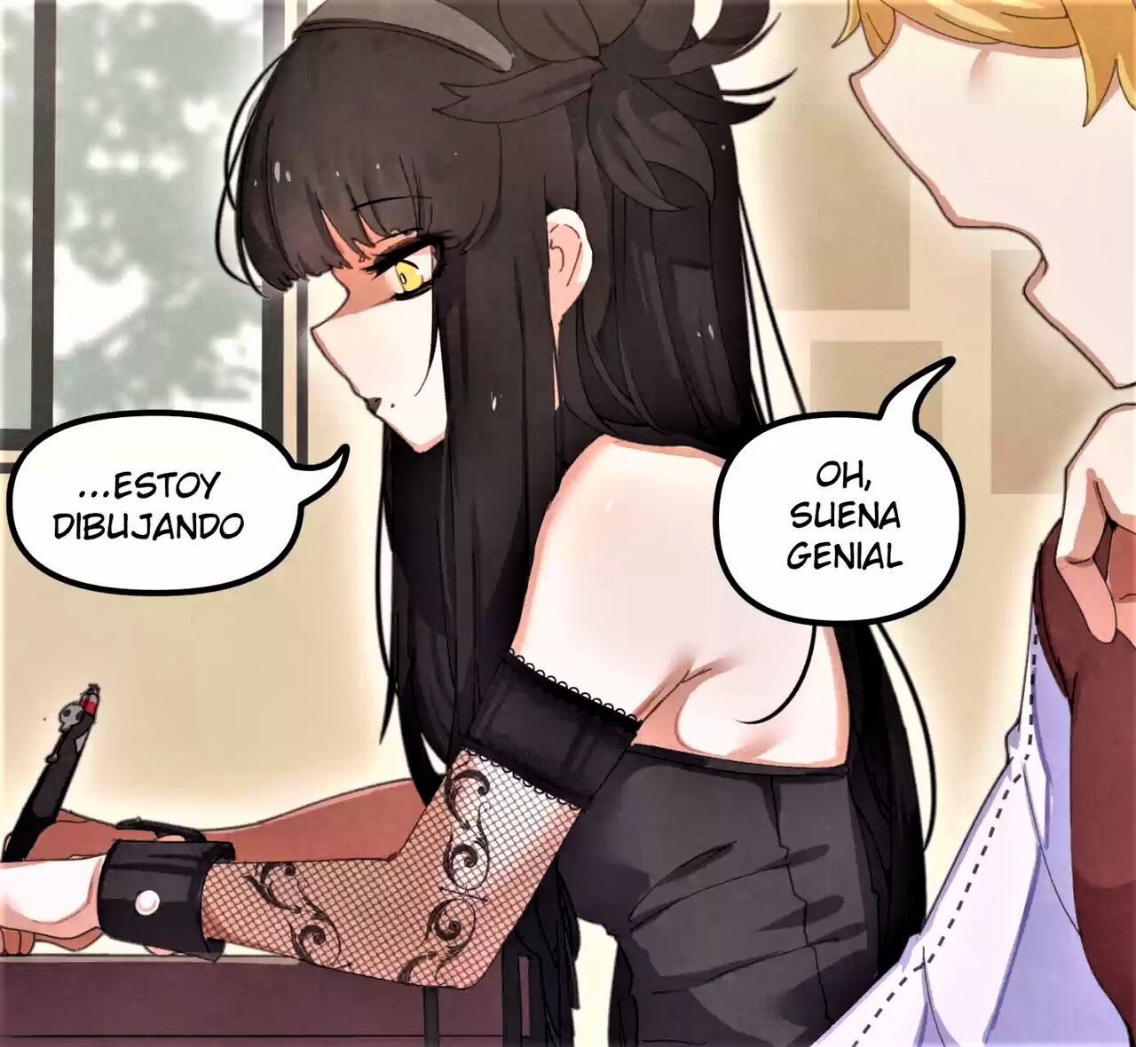 The Jock &amp; The Goth Girl español page 4 full