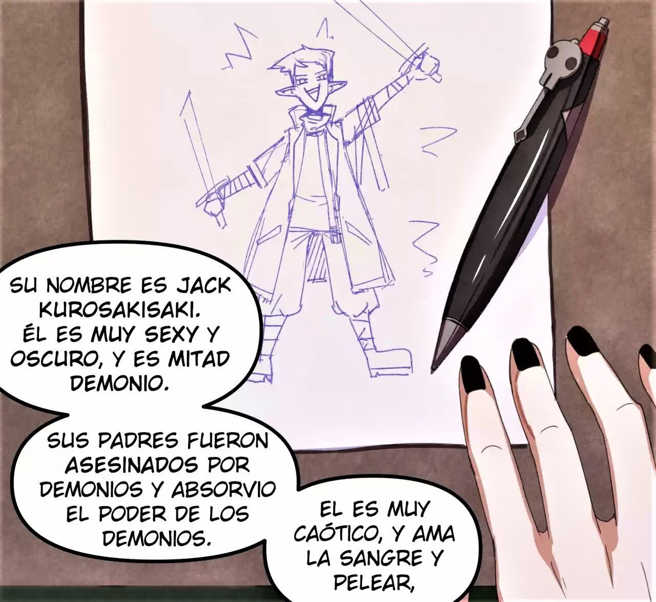 The Jock &amp; The Goth Girl español page 8 full