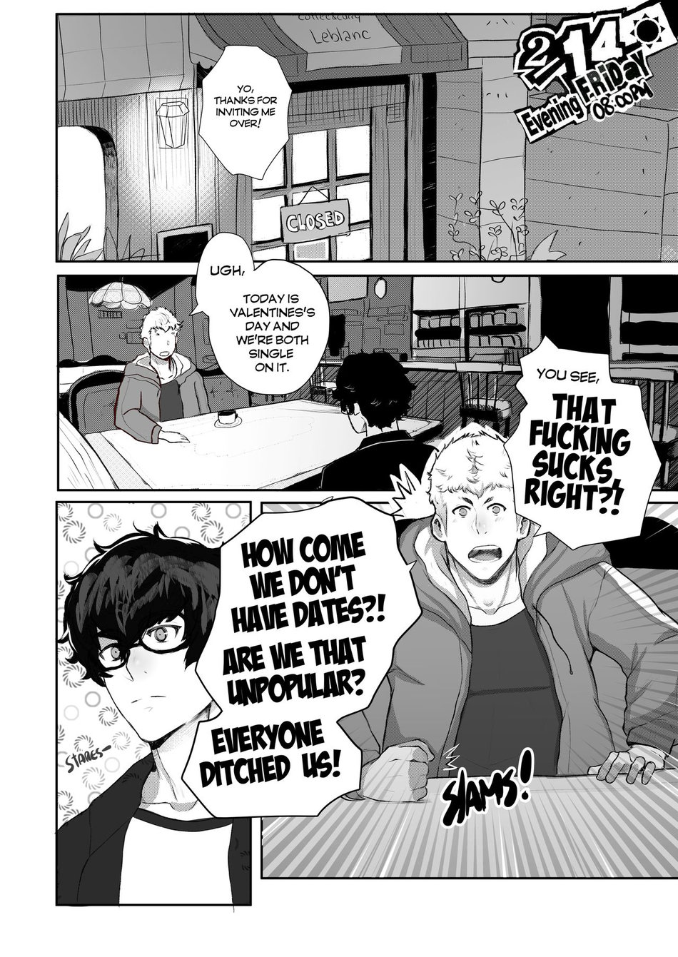 Valentine’s Night page 3 full