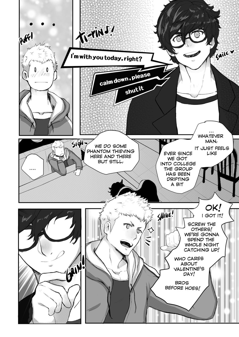 Valentine’s Night page 4 full